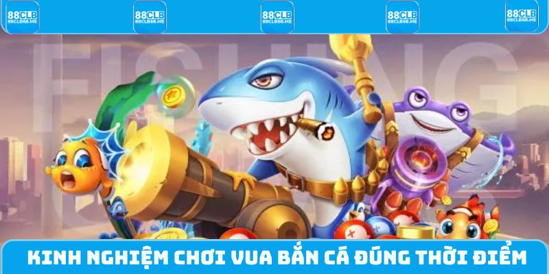 Kinh nghiệm chơi Vua Bắn Cá đúng thời điểm