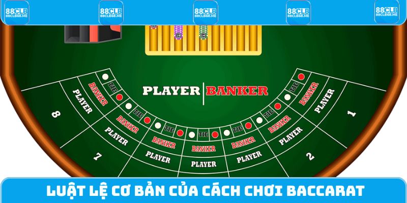 Luật lệ cơ bản của cách chơi Baccarat