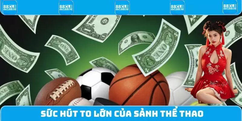 Sức hút to lớn của sảnh thể thao